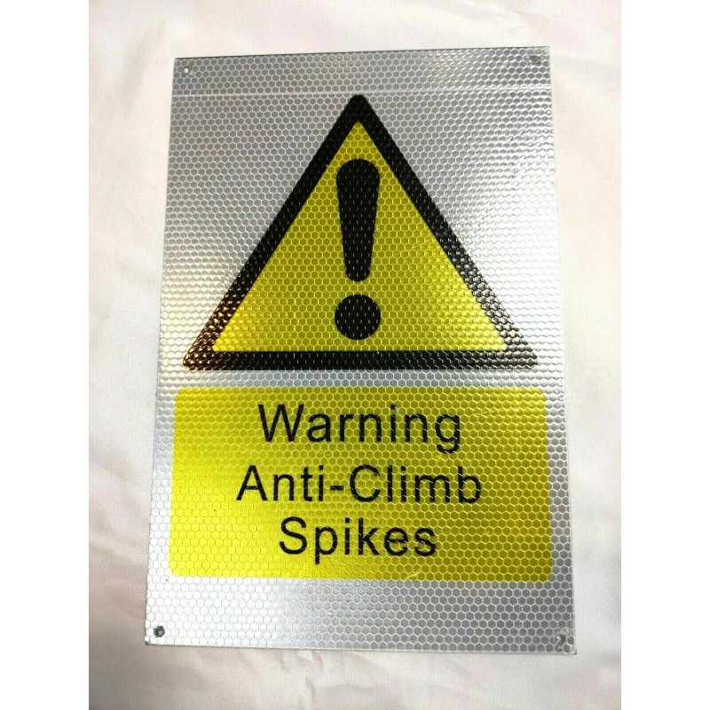 Procured Products, LLC Anti-Climb Fence Spikes, Home Security Burglary Deterrent,