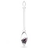VitaJuwel Gemstone Vial Guardian with Black Tourmaline, Amethyst & Clear