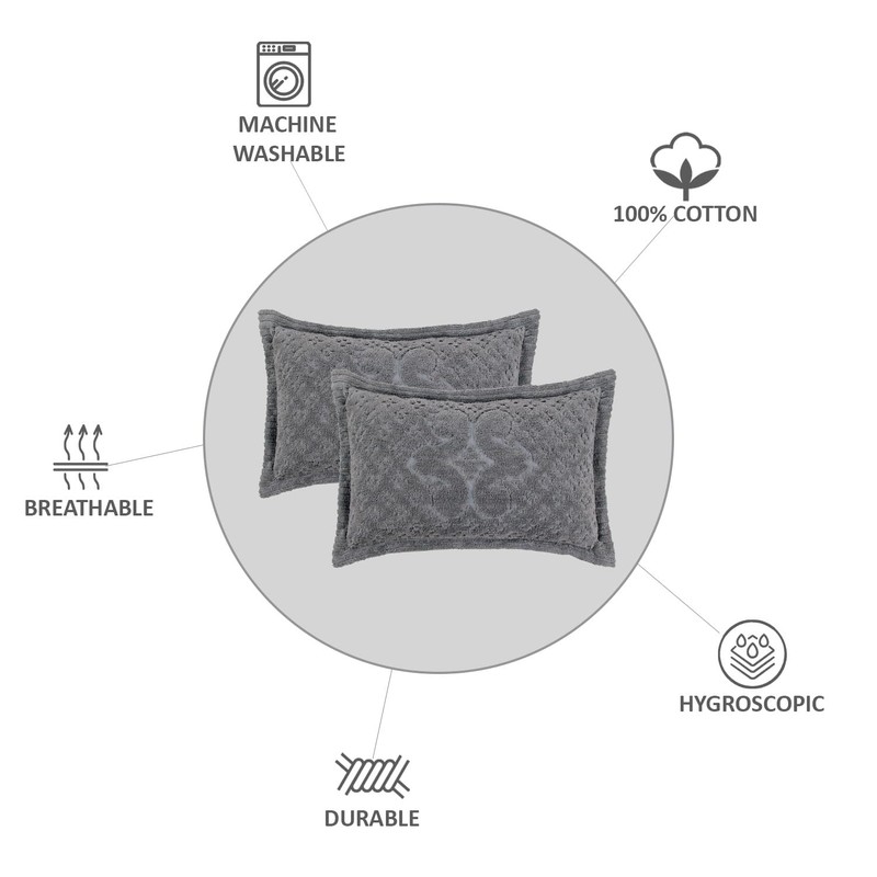 Ashton Sham 26X26 Pink