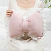 Bow Pillow Bow Shaped Pillow Decorative, Soft Bowknot Throw Pillow