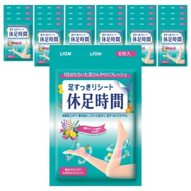Rest time cooling sheets, 6 pieces, 24 sheets / 휴족시간 쿨링시트, 6개입, 24개