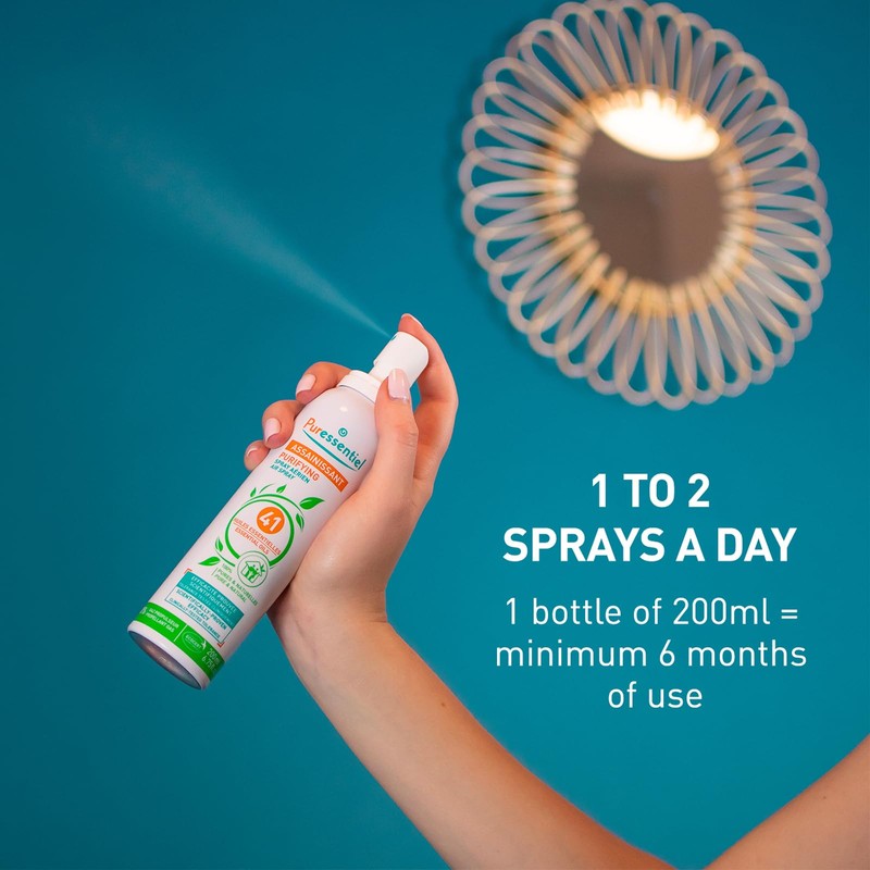Puressentiel Purifying Air Freshener Spray - Room Spray with 41