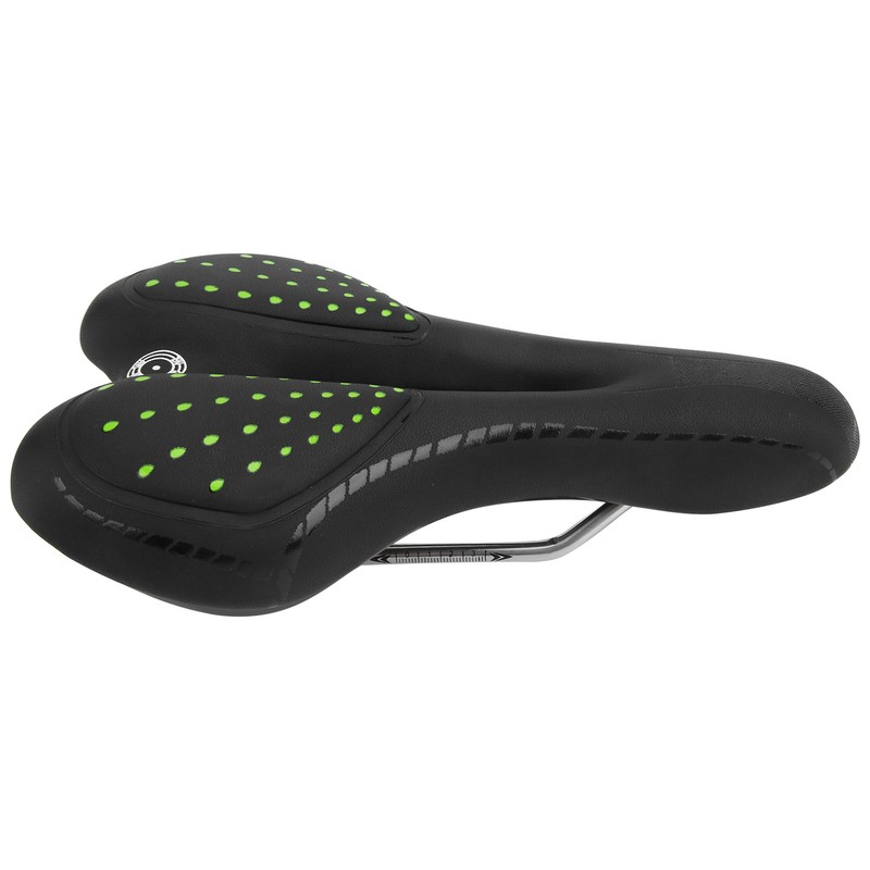 Mountain Bike Saddle Comfortable PU Leather Breathable Mountain Bike Saddle