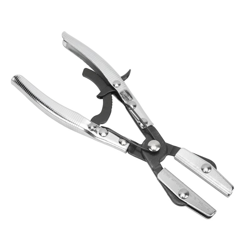 Hose Pinch Off Plier Ratcheting Jaws Swiveling Universal for Automobile