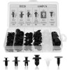 Nartoup 100Pcs Bumper Clips Retainer Auto Car Rivets Fastener Fender