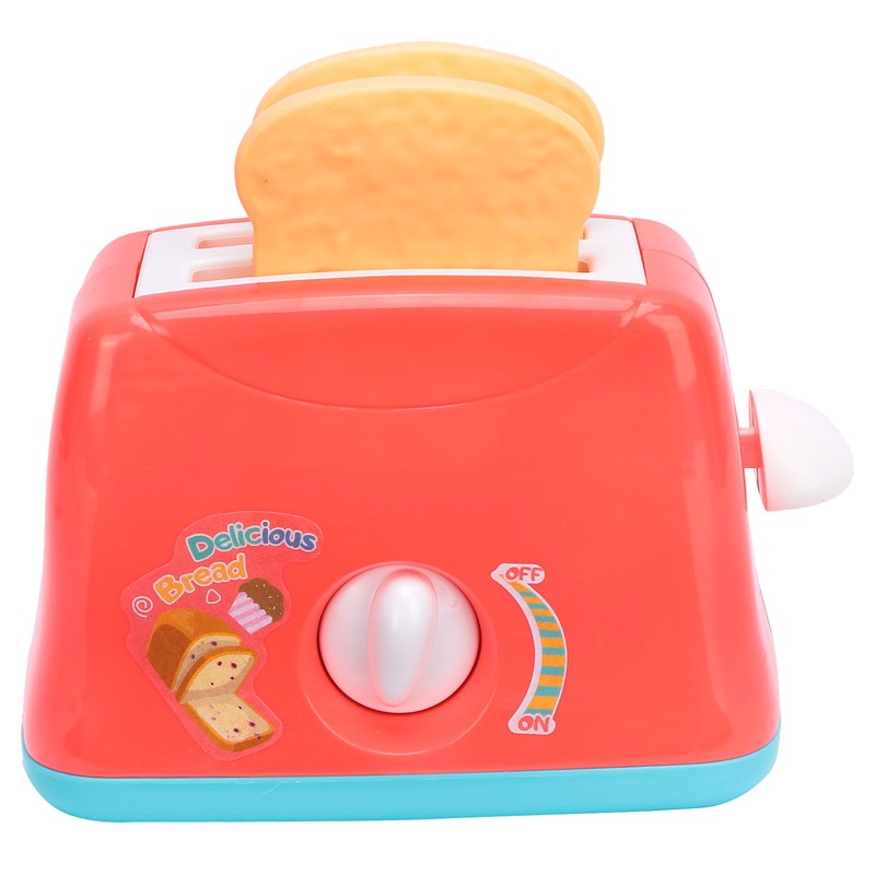 PopUp Toaster Play Toy Kitchen Bread Maker Model Toy Pretend
