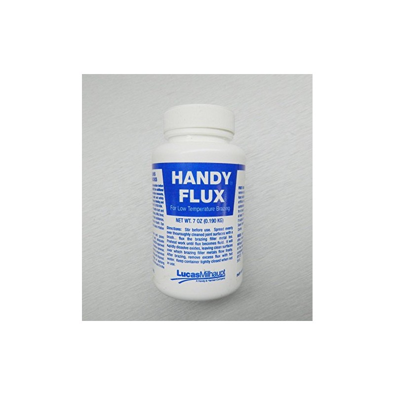 HANDY FLUX PASTE 7 OZ JAR w/ BRUSH CAP -