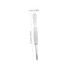 FOMIYES Precision Stainless Steel Eyebrow Tweezers Ergonomic Design for Accurate
