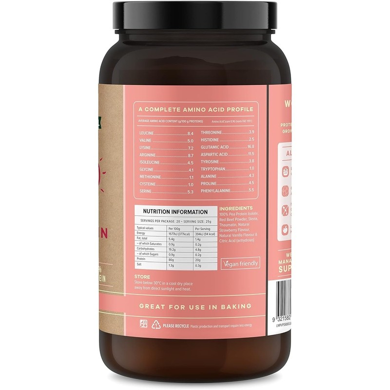 Martin & Pleasance Vital Protein 100% Natural Plant Based (Pea