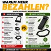 Bicycle Folding Lock with Hard Clip 85 cm - Safe,
