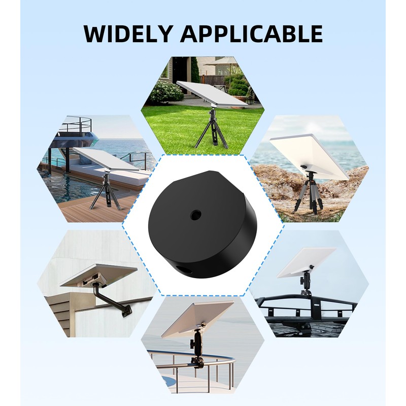 Wirein Starlink Mini Mount Adapter - Dual 1/4" ~ 3/8"