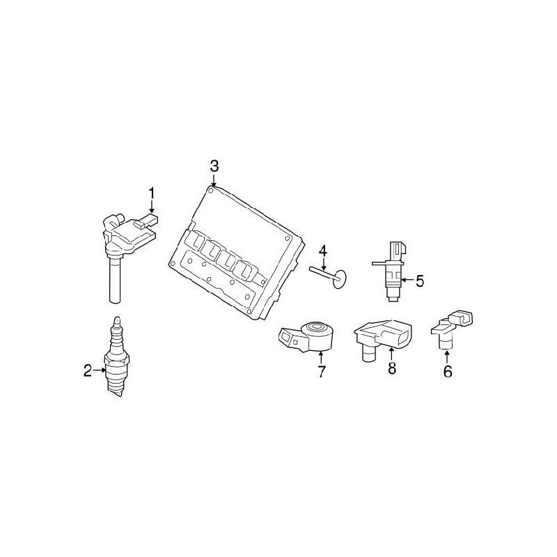 Mopar 68199324AB SENSOR MAP