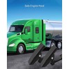 EMIHO 2 Pack Hood Latch Fit for Kenworth T680 Truck