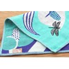 Kusubashi Mon Ori morita MiW Gauze Handkerchief, Dragonfly, Green, A-65534-86-G,