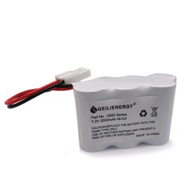 GLEPOWEER 7.2V Battery Compatible with Bissell 2880 Series & Floor Sweeper Vacuum Models 2880, 2880A, 2880B, 2880C, 2880D, 2880K, 2880Q, 2880T, 2880W, 28801, 28802, 28806 (2000mAh Ni-Cd)