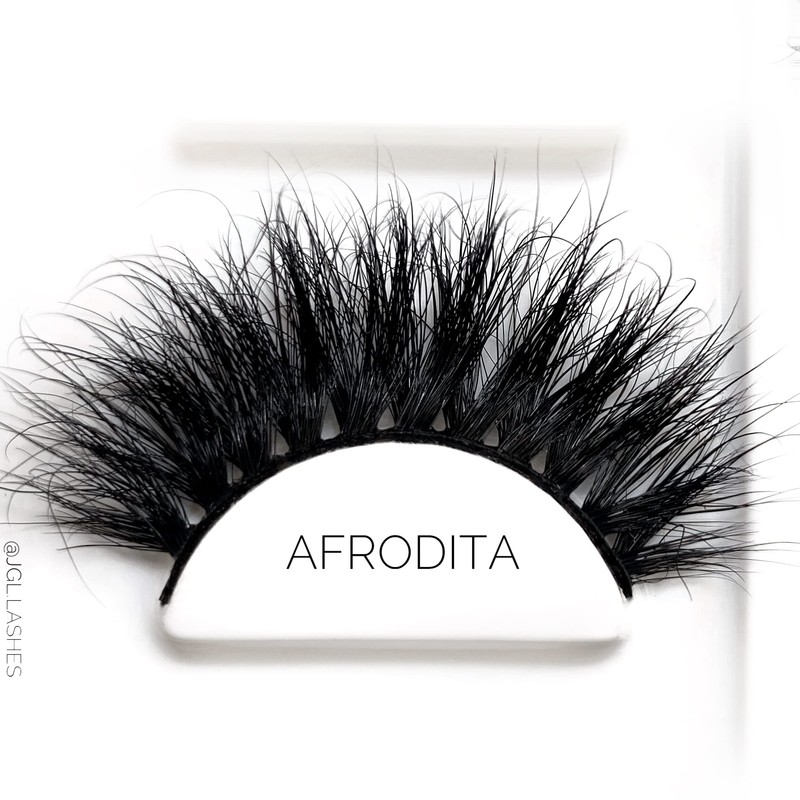 Pestañas premium AFRODITA, efecto 3D fluffy, reutilizables hasta 35 veces