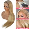 Smavida Highlight Ombre Lace Front Wig Human Hair 13x4 HD