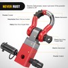 Nilight Anti-Theft Shackle Hitch Receiver 2Inch 45000 LBs Breaking Strength