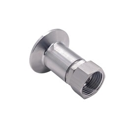 Beduan Stainless Garden Hose Tri Clamp Fitting 1.5 TC to 3/4 GHT Female Adapter with a Garden Hose Connector