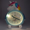 Atlanta 2163 Children's Alarm Clock without Ticking Unicorn with Music