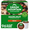 Green Mountain Coffee Roasters Hazelnut Decaf, Keurig Single-Serve K-Cup Pods,