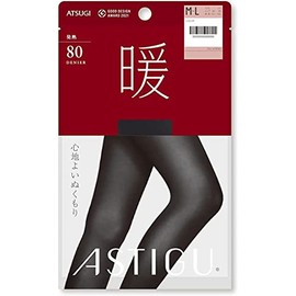 Atsugi Astigu Tights Dan Warming Hot Tights 80 Denier Size M - L - 480 Black