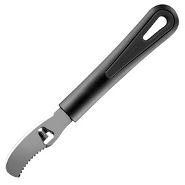 Westmark" Gentle Orange Peeler, Stainless Steel Black/Silver, 19 x 2.7 x 2 cm