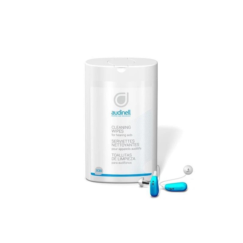 Audinell Cleaning Wipes - 30 Wipe Canister
