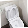 Operitacx 1 Set Toilet Seat Bumpers Light Grey Corner Spacers