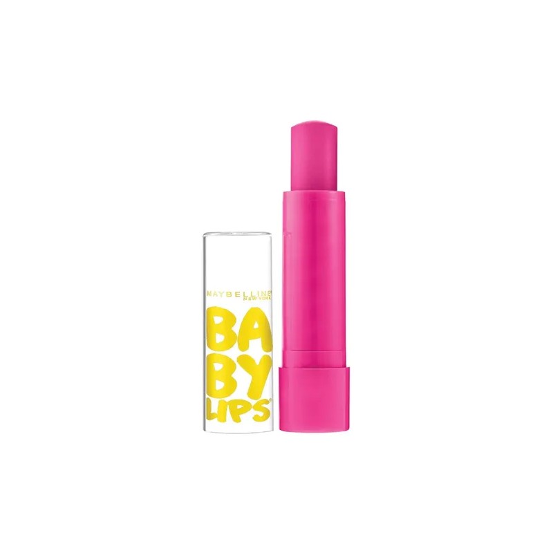 Bálsamo Labial Maybelline New York Hidratante Baby Lips Color Pink