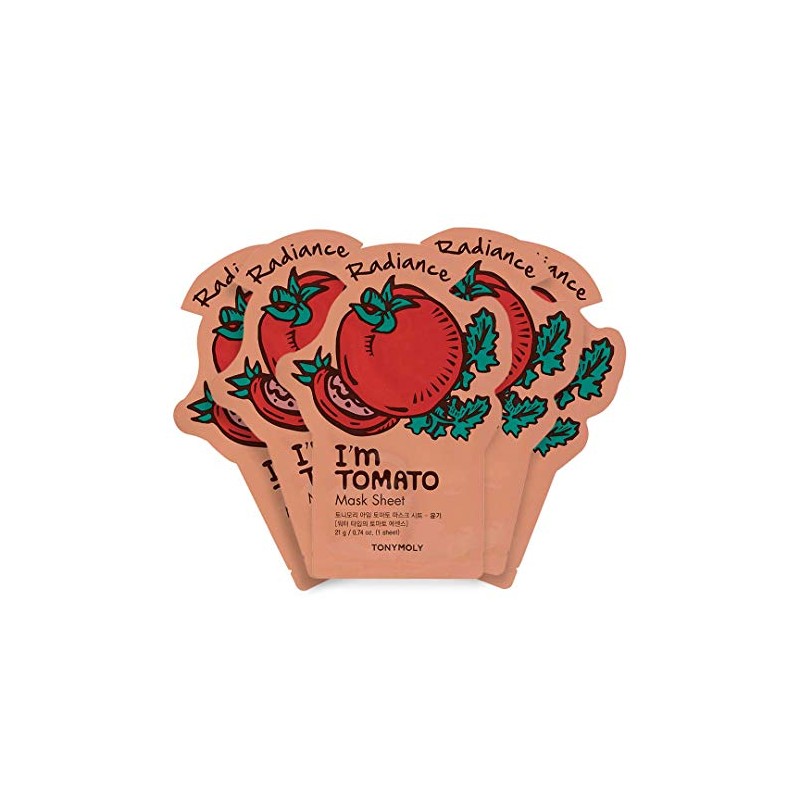 TONYMOLY - Mascarilla Facial Con Extracto De Tomate I´m Real