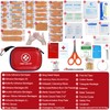 Small First Aid Kit - 185 Pieces Waterproof Emergency Kit