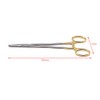 Angzhili Dental Needle Holder,Needle Driver with TC Inserts,Surgical Needle Holder