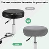 M METERXITY 2-Pack Bar Stool Covers Round, for 12-15 Inch