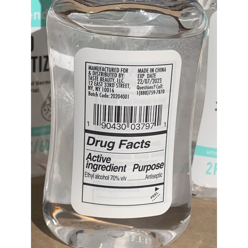 Defendr+ Hand Sanitizer