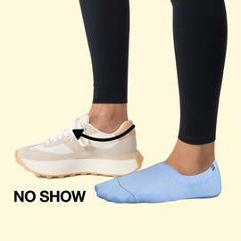 Cloud Ankle No Show Socks, Non Slip, Loafer Sneaker Flats, Boat Shoe Invisible Low Cut Cotton, Blue, extrasmall, 3 Pack (US, Alpha, X-Large, Regular, Regular, Ankle_3Pack, Beige)