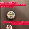 Westmark Thermometer + Hygrometer - For Precise Measurement of Indoor