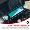 Arwrilt 2 PCS EZ Pass Holder, Windshield Ipass Sticker Holder,