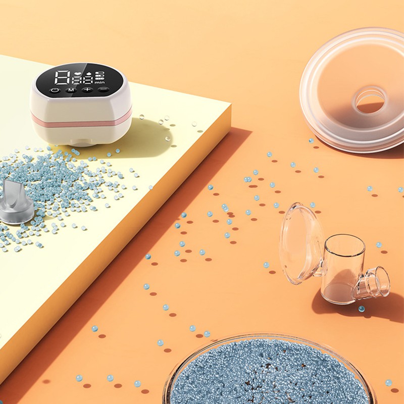 Electric Breast Pump Wearable Hands Free Strong Suction Rechargeable Breastfeeding