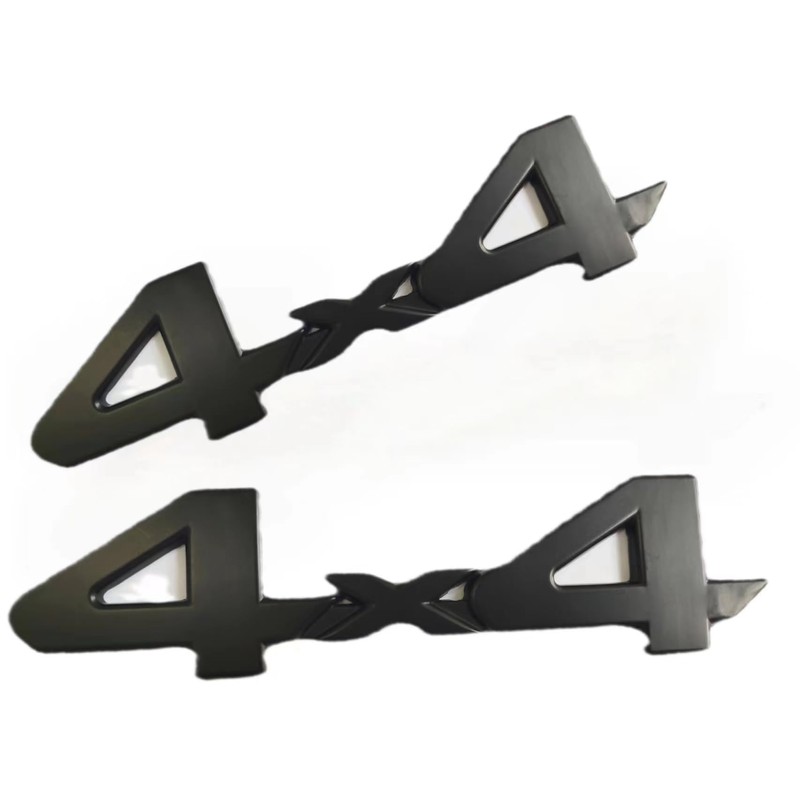 2X 4X4 Emblem Emblem 3D Nameplate Decal Suitable for 1500