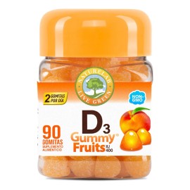 Vitamina D3, Gummy Fruits Sabor Durazno