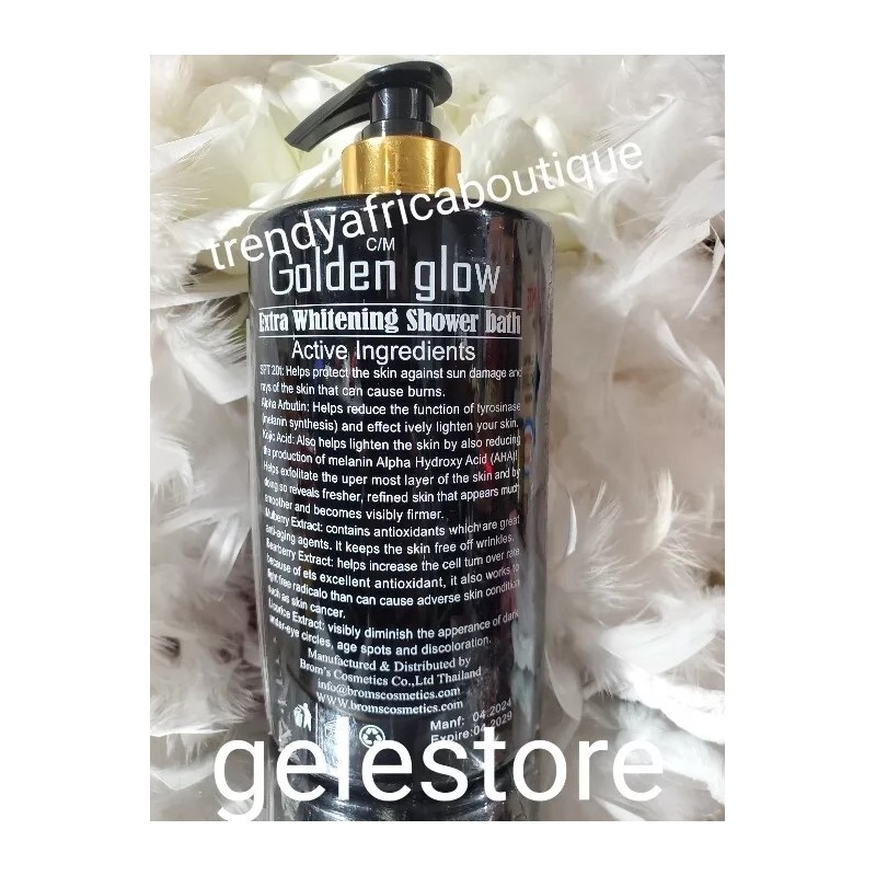 Golden GLOW Active White + Gluta Shower Bath. 1000mlx 1