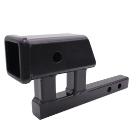 1-1/4" to 2" Hitch Adapter 1.25 to 2 Inches Hitch Adapter 4" Rise or 3-3/8" Drop 5-7/8" Shank Length