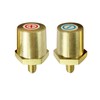 Ampper M6 Thread Male Brass Battery Terminal Charging Posts, M6