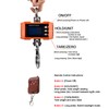 Tiandirenhe New Digital Crane Scale 2200lb/1000Kg Dual Power Options Hanging