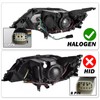 SOCKIR Projector Headlight Assembly Replacement Fit for 2014 to 2020