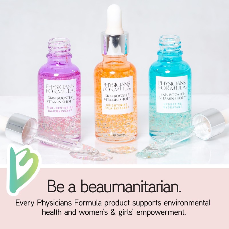 Physicians Formula Dermatologist Tested Skin Booster Vitamin Shot, Hyaluronic Acid,