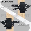 EVCUHASL Self Locking Gate Latch, Heavy Duty Post Mount Automatic