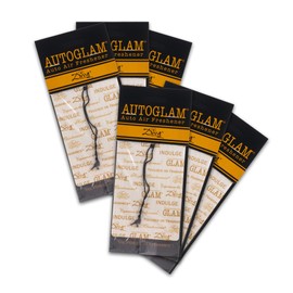 Tyler Candle Diva Autoglam Ivory And Gold 4.5 x 3 Cardboard Auto Air Freshener Mirror Hanger, Pack of 6