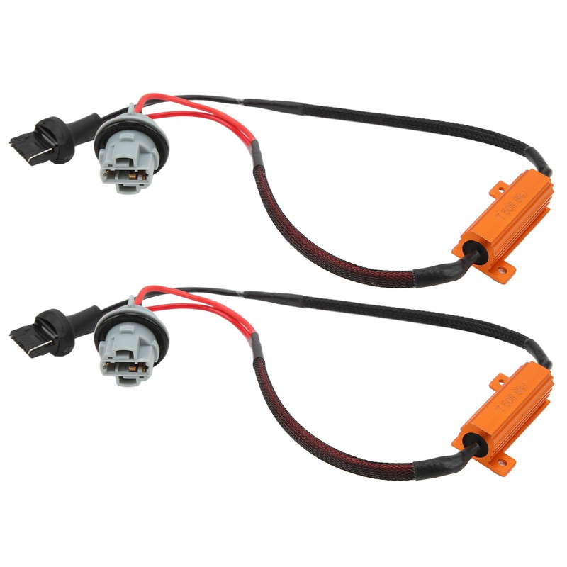 2Pcs LED Resistor Accurate Efficient Decoding Small Portable Anti Corrosion